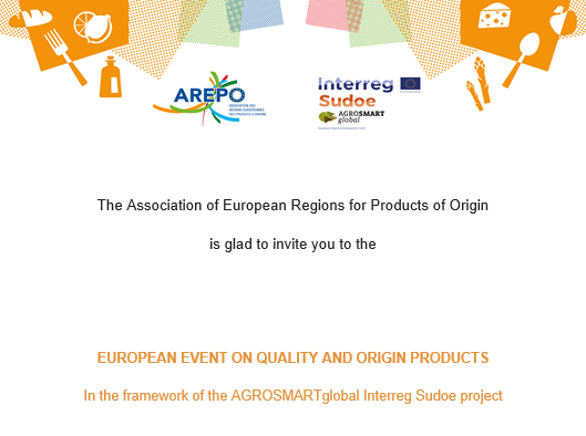 Evento europeo sobre calidad y origen de productos - AGROSMART GLOBAL SUDOE