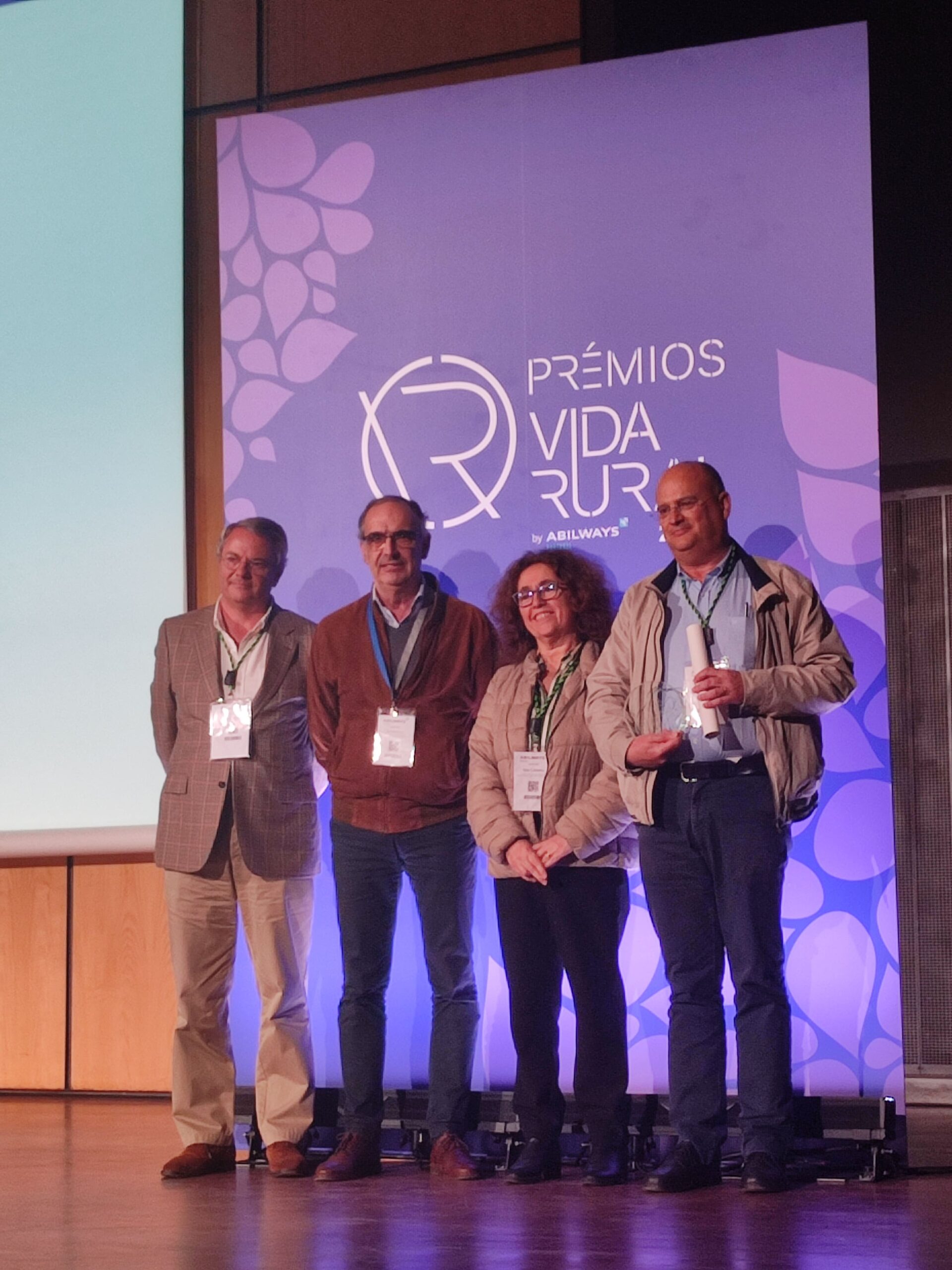 I-ReWater gana el premio Vida Rural en la categoría "I&D que Marca"