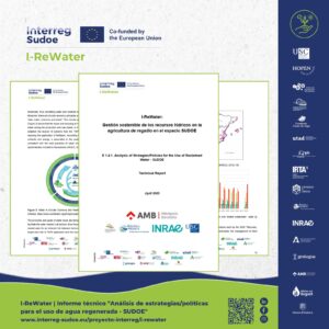 I-ReWarter - Informe técnico del Análisis de las estrategias políticas para el uso de agua regenerada en el espacio SUDOE.