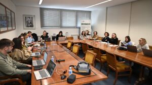 Socios del proyecto DeCoWaste durante la reunión de trabajo en la que se presentan avances del análisis inicial