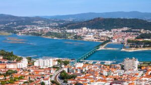 Imagen aérea de Viana do Castelo