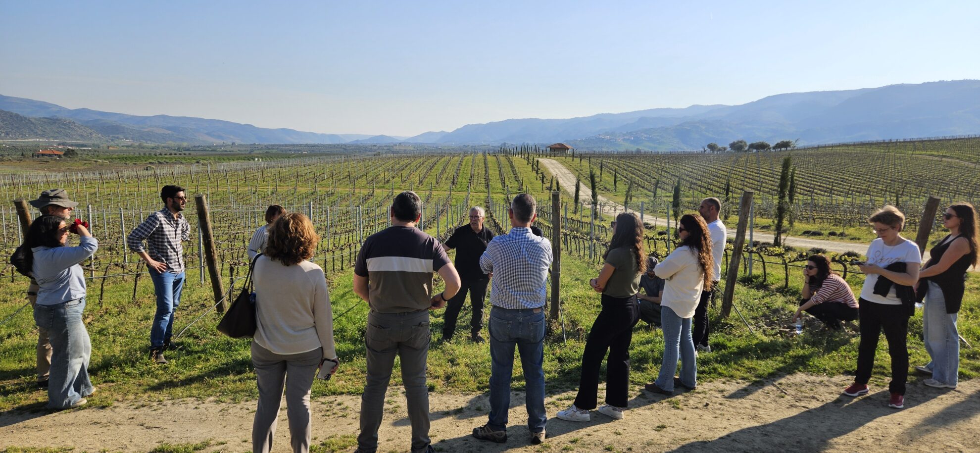 Visite site pilote portugais situé à Quinta do Ataíde (Symington Family Estates), dans la vallée du Douro