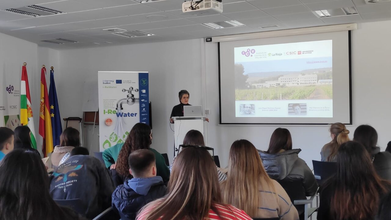 Presentación del proyecto I-ReWater en el ICVV