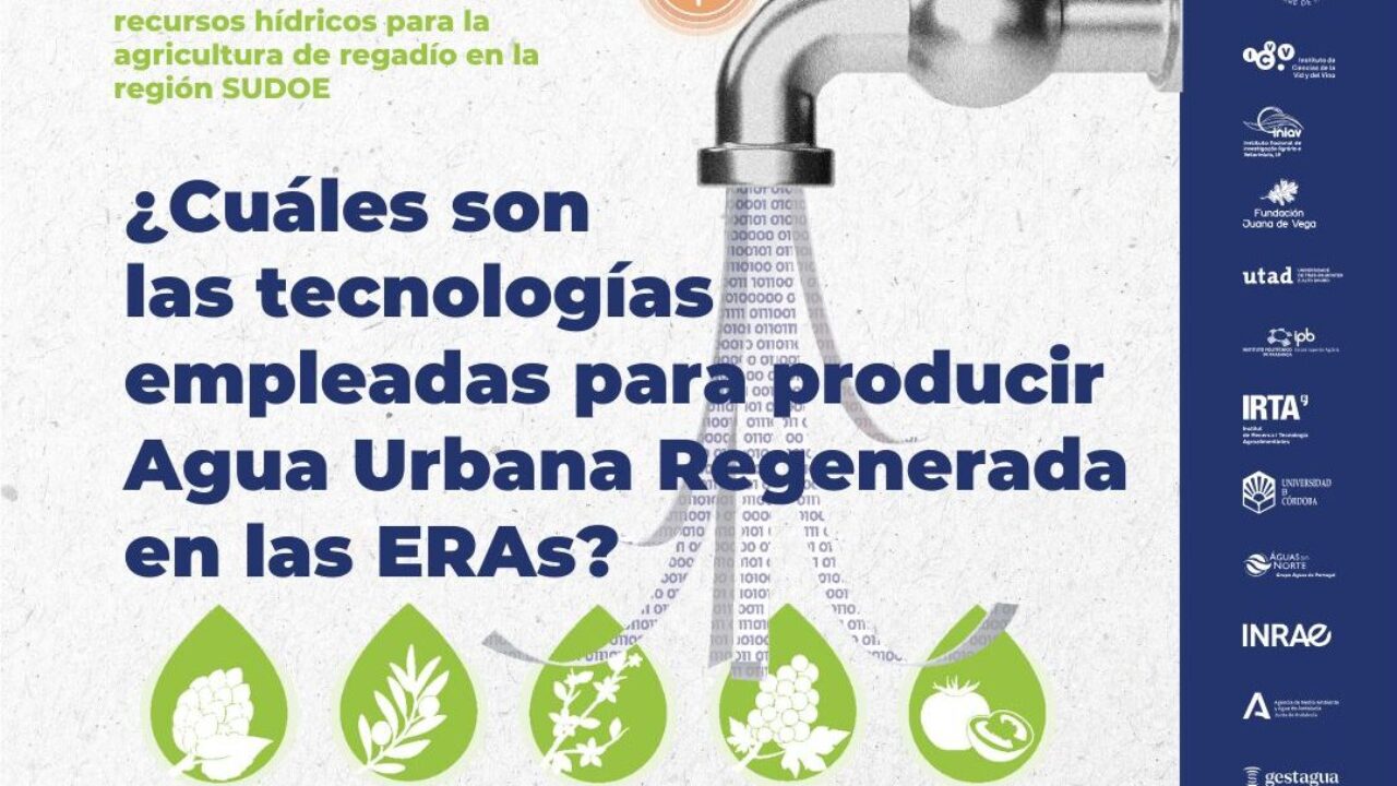 ¿Cómo se produce el agua regenerada en los pilotos de I-ReWater?