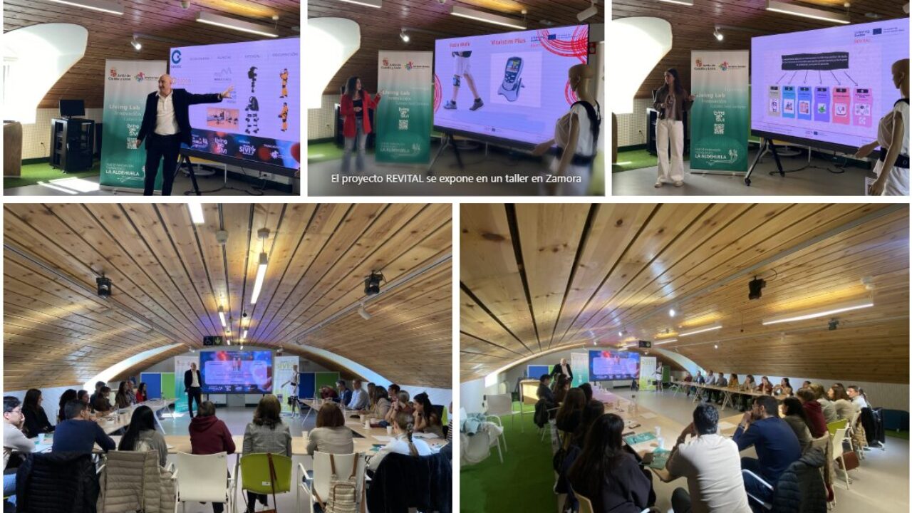 El proyecto REVITAL se expone ante más de 30 profesionales en un taller sobre Exoesqueletos y Neurorrehabilitación en Zamora