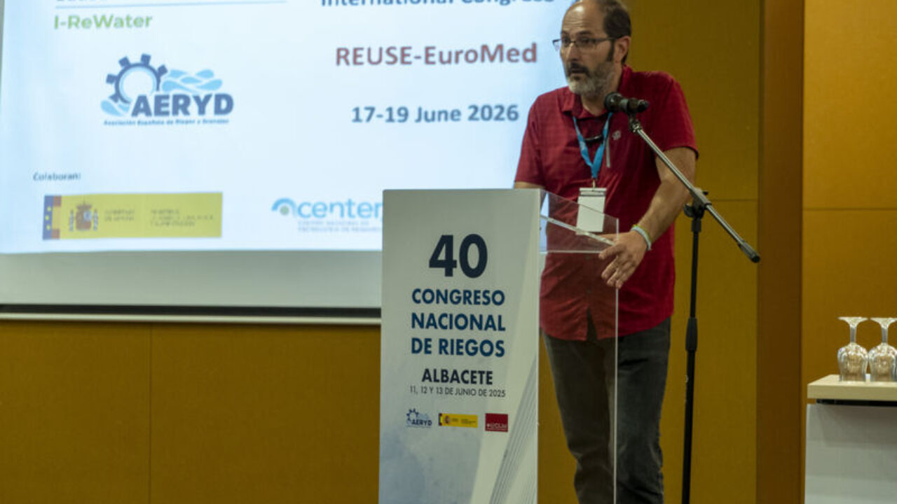 Presentación oficial del II Congreso REUSE EuroMed ante los principales actores del regadío de España