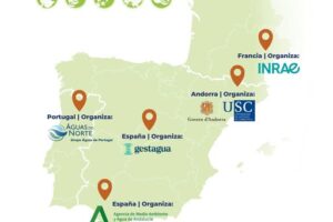 mapa jornadas participativas I-ReWater