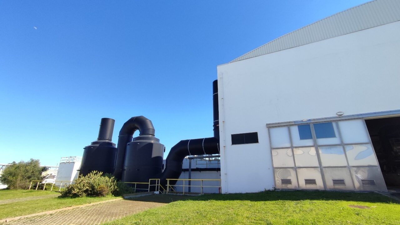 Barreiro Water Treatment Plant. Source: UCM