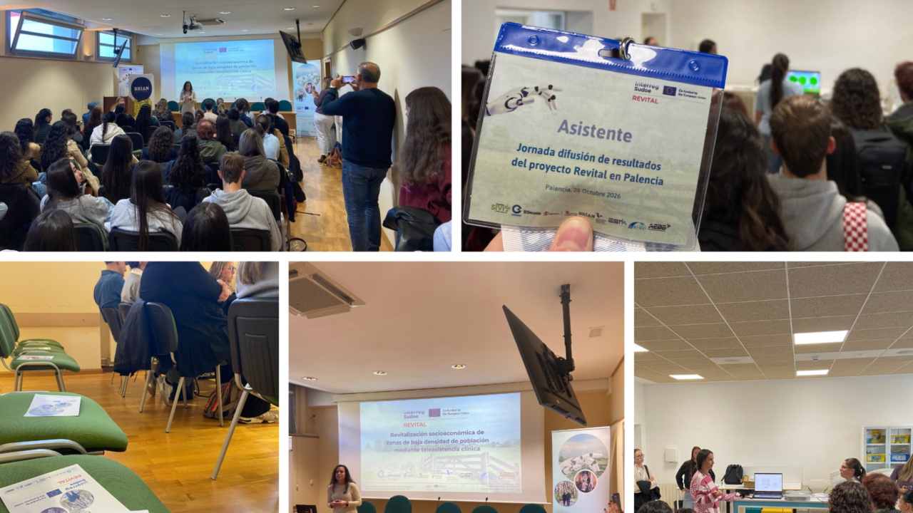 El proyecto REVITAL presenta en Palencia los resultados de su pilotaje para acercar la rehabilitación tecnológica al medio rural