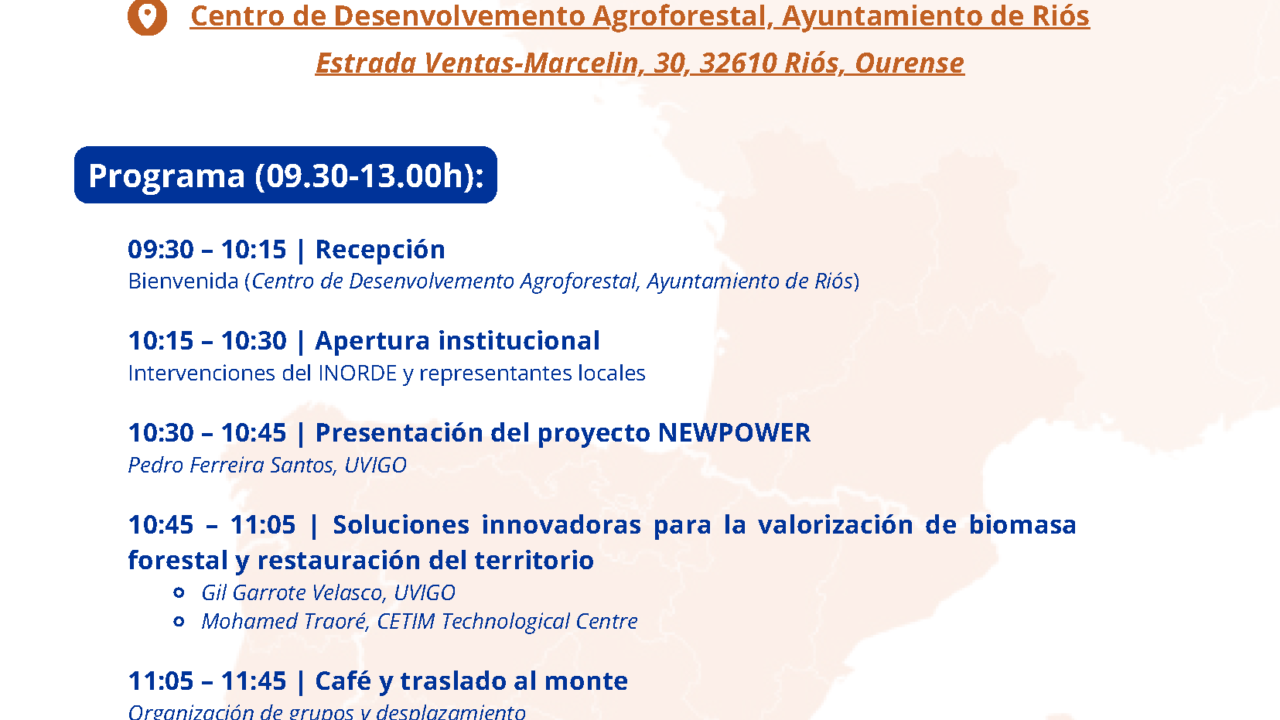 Programa Jornada rural NEWPOWER 30092026