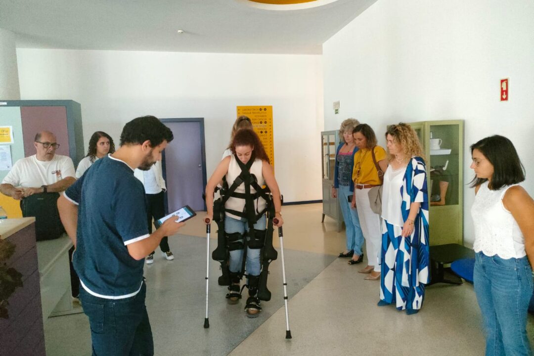 Projeto REVITAL testa exoesqueletos na Clínica Pedagógica da ESALD-IPCB