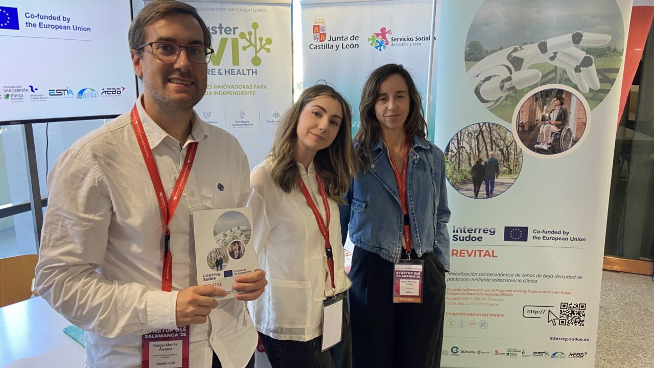 El proyecto REVITAL muestra en Startup OLÉ Salamanca el potencial de la tecnología aplicada a la telerehabilitación