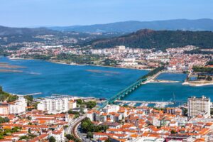 Imagen aérea de Viana do Castelo